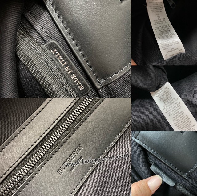Burberry專門店新款男士雙肩包 巴寶莉格紋男士後背包大書包 yxb1180